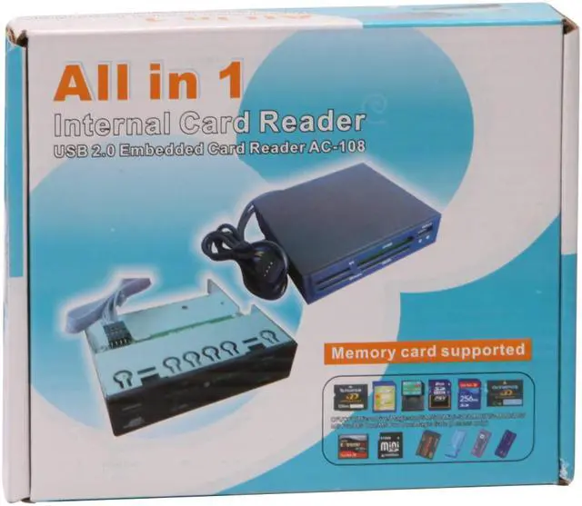 Alt view image 6 of 6 - Skytek 52usbreadwrite2.0 52-in-1 USB 2.0 Card Reader