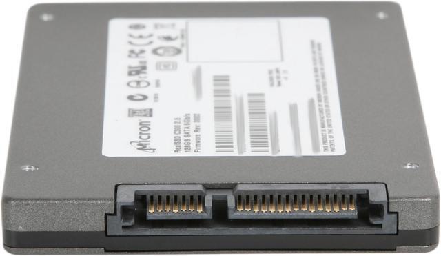 Alt view image 3 of 4 - Micron RealSSD C300 2.5" 128GB SATA III MLC Internal Solid State Drive (SSD) MTFDDAC128MAG-1G1 - OEM