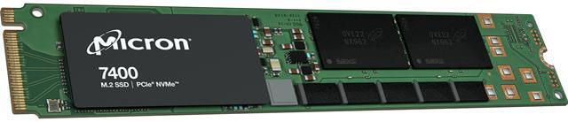Main image of Micron 7400 PRO M.2 22110 3.84TB PCI Express 4.0 (NVMe) Enterprise Solid State Drive