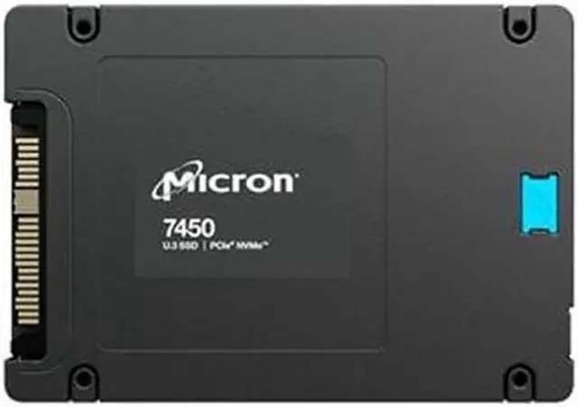 Main image of Micron 7450 MAX 12.8TB PCIe Gen4 1x4 NVMe (v1.4) 3D TLC Enterprise Solid State Drive