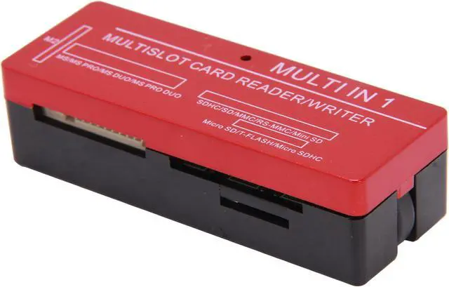 Main image of inland 08308 USB 2.0 support MS, SD, MINI SD and support T-F, M2 memory cards, All-in-One Universal Card Reader