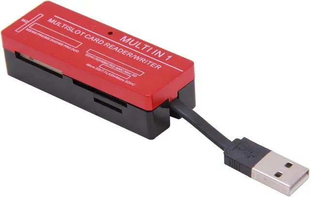 Alt view image 7 of 9 - inland 08308 USB 2.0 support MS, SD, MINI SD and support T-F, M2 memory cards, All-in-One Universal Card Reader