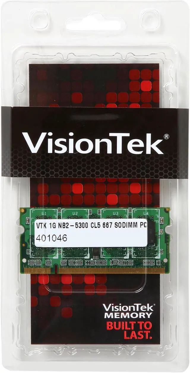 Alt view image 3 of 3 - Visiontek Adrenaline 1GB DDR2 SDRAM Memory Module