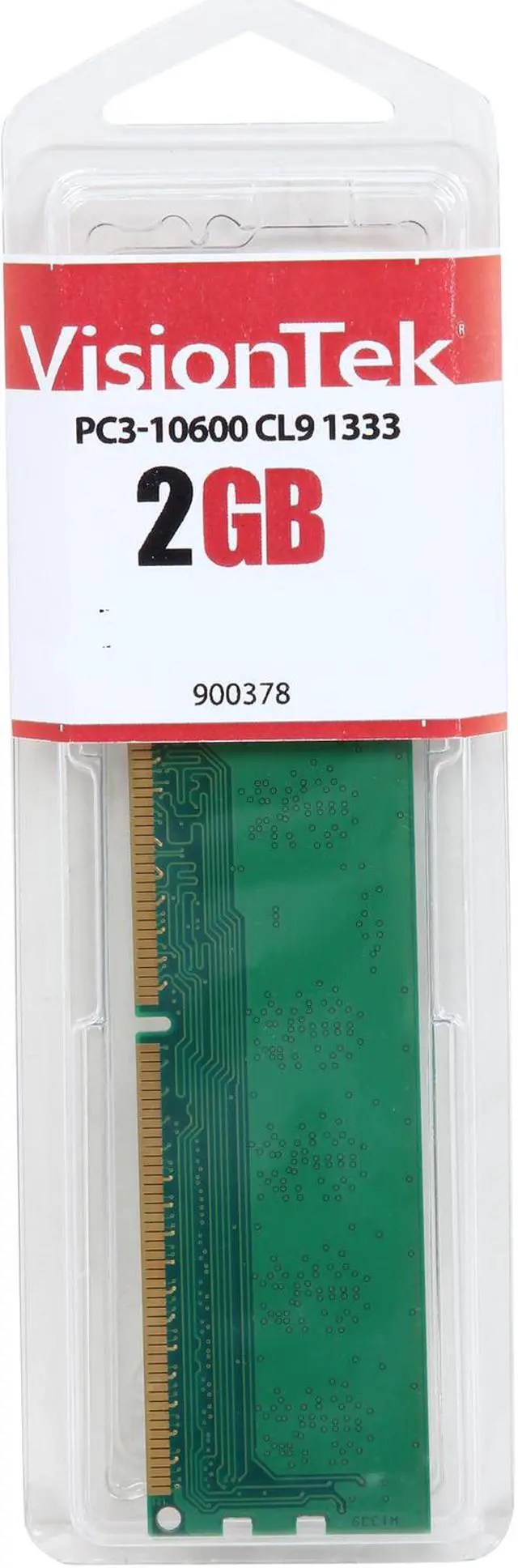 Alt view image 3 of 3 - Visiontek Performance 2GB DDR3 SDRAM Memory Module