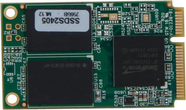 Alt view image 2 of 3 - VisionTek mSATA 240GB SATA III Internal Solid State Drive (SSD) 900612