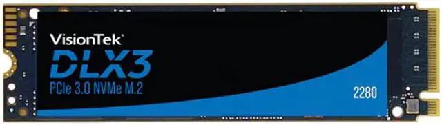 Main image of VisionTek DLX3 M.2 2280 1TB PCIe 3.0 x4 3D NAND External Solid State Drive (SSD) 2280
