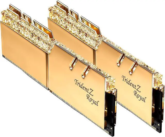 Alt view image 2 of 3 - G.SKILL Trident Z Royal Series 16GB (2 x 8GB) DDR4 4000 (PC4 32000) Desktop Memory Model F4-4000C17D-16GTRGB
