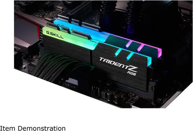 Alt view image 3 of 4 - G.SKILL TridentZ RGB Series 32GB (2 x 16GB) 288-Pin PC RAM DDR4 4000 (PC4 32000) Desktop Memory Model F4-4000C17D-32GTZRB