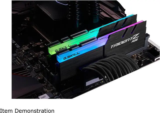 Alt view image 2 of 4 - G.SKILL TridentZ RGB Series 32GB (2 x 16GB) 288-Pin PC RAM DDR4 4000 (PC4 32000) Desktop Memory Model F4-4000C17D-32GTZRB