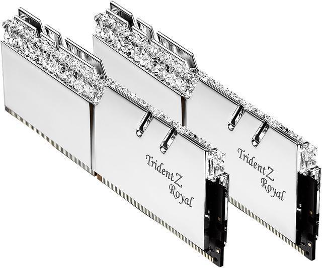 Alt view image 3 of 3 - G.SKILL Trident Z Royal Series 64GB (2 x 32GB) DDR4 3600 (PC4 28800) Desktop Memory Model F4-3600C16D-64GTRS