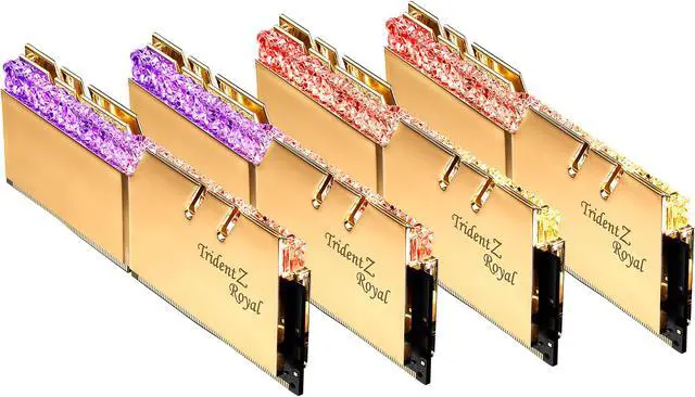 G.SKILL Trident Z Royal Series 128GB (4 x 32GB) DDR4 3600 (PC4