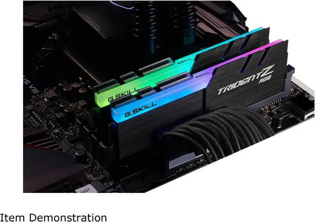 Alt view image 2 of 4 - G.SKILL TridentZ RGB Series 64GB (2 x 32GB) 288-Pin PC RAM DDR4 3600 (PC4 28800) Desktop Memory Model F4-3600C16D-64GTZR