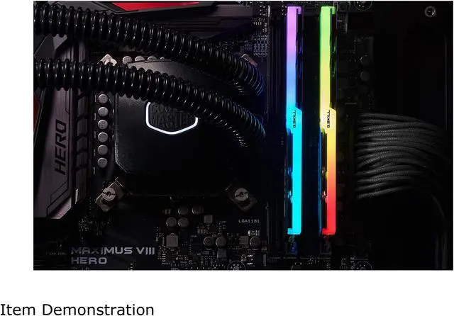Alt view image 3 of 4 - G.SKILL TridentZ RGB Series 64GB (2 x 32GB) 288-Pin PC RAM DDR4 3600 (PC4 28800) Desktop Memory Model F4-3600C16D-64GTZR