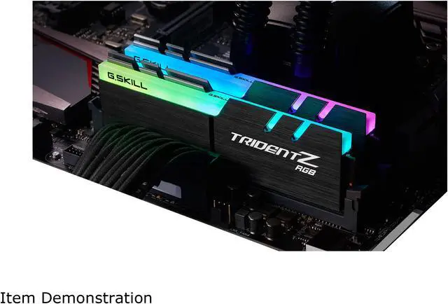 Alt view image 4 of 4 - G.SKILL TridentZ RGB Series 64GB (2 x 32GB) 288-Pin PC RAM DDR4 3600 (PC4 28800) Desktop Memory Model F4-3600C16D-64GTZR