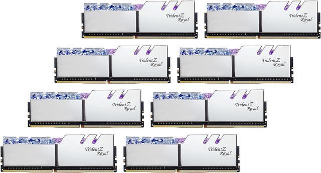 G.SKILL Trident Z Royal Series 256GB (8 x 32GB) 288-Pin PC RAM