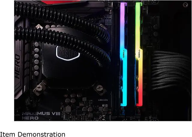 Alt view image 2 of 4 - G.SKILL TridentZ RGB Series 32GB (2 x 16GB) DDR4 3600 (PC4 28800) Desktop Memory Model F4-3600C14D-32GTZR