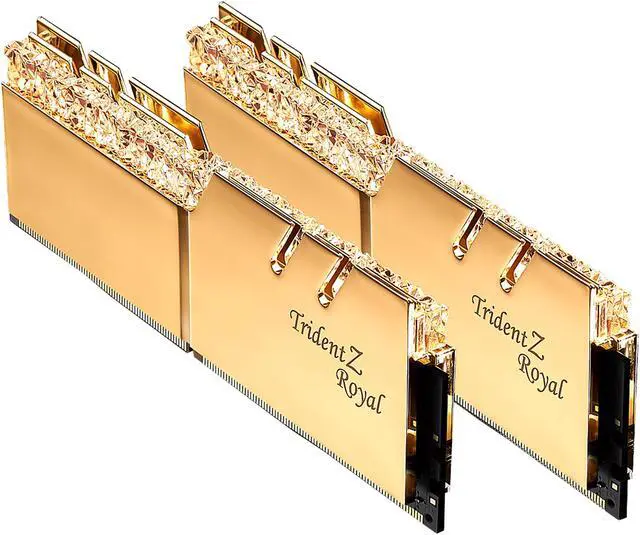 Alt view image 2 of 3 - G.SKILL Trident Z Royal Series 32GB (2 x 16GB) 288-Pin PC RAM DDR4 4000 (PC4 32000) Desktop Memory Model F4-4000C18D-32GTRG
