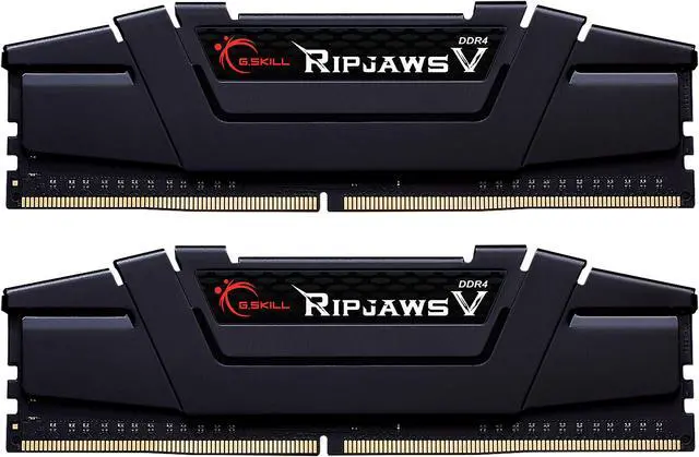 Main image of G.SKILL Ripjaws V Series 16GB (2 x 8GB) 288-Pin PC RAM DDR4 4000 (PC4 32000) Desktop Memory Model F4-4000C18D-16GVK