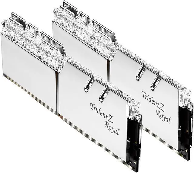 Alt view image 3 of 3 - G.SKILL Trident Z Royal Series 32GB (2 x 16GB) 288-Pin PC RAM DDR4 4000 (PC4 32000) Desktop Memory Model F4-4000C16D-32GTRSA