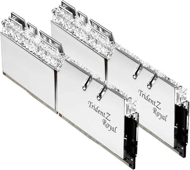 Alt view image 3 of 3 - G.SKILL Trident Z Royal Series 32GB (2 x 16GB) DDR4 4400 (PC4 35200) Desktop Memory Model F4-4400C19D-32GTRS