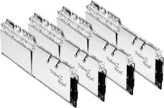 Alt view image 3 of 4 - G.SKILL Trident Z Royal Series 64GB (4 x 16GB) 288-Pin PC RAM DDR4 3600 (PC4 28800) Desktop Memory Model F4-3600C14Q-64GTRSA