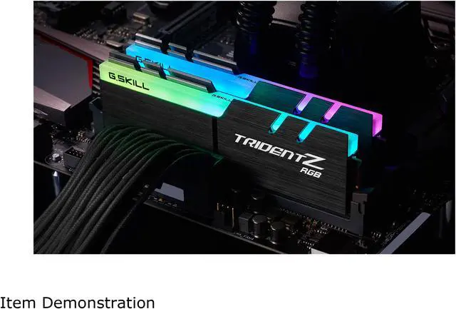 Alt view image 3 of 4 - G.SKILL TridentZ RGB Series 16GB (2 x 8GB) 288-Pin PC RAM DDR4 3600 (PC4 28800) Desktop Memory Model F4-3600C14D-16GTZRA