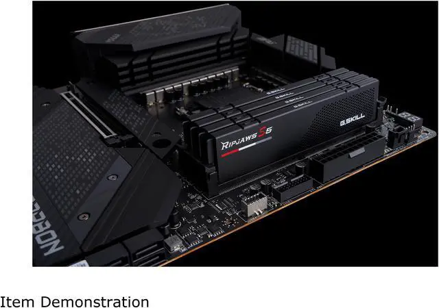 Alt view image 3 of 3 - G.SKILL Ripjaws S5 Series 32GB (2 x 16GB) DDR5 5200 Desktop Memory Model F5-5200J4040A16GX2-RS5K