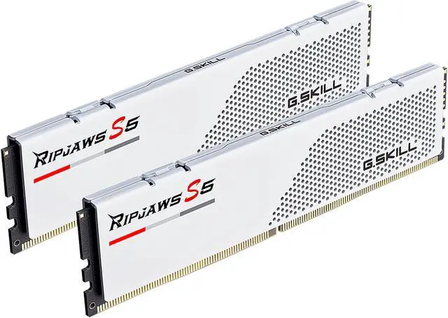Main image of G.SKILL Ripjaws S5 Series 32GB (2 x 16GB) DDR5 5200 Desktop Memory Model F5-5200J4040A16GX2-RS5W