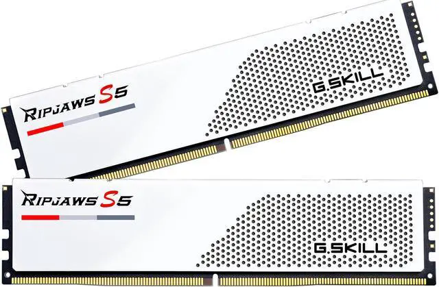 Alt view image 2 of 3 - G.SKILL Ripjaws S5 Series 32GB (2 x 16GB) DDR5 5600 Desktop Memory Model F5-5600J4040C16GX2-RS5W