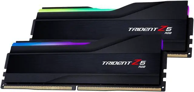 Alt view image 4 of 5 - G.SKILL Trident Z5 RGB Series 32GB (2 x 16GB) 288-Pin PC RAM DDR5 6000 (PC5 48000) Desktop Memory Model F5-6000J4040F16GX2-TZ5RK