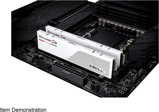 Alt view image 3 of 3 - G.SKILL Ripjaws S5 Series 64GB (2 x 32GB) 288-Pin PC RAM DDR5 5600 (PC5 44800) Desktop Memory Model F5-5600J3636D32GX2-RS5W