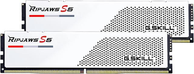 Alt view image 2 of 3 - G.SKILL Ripjaws S5 Series 32GB (2 x 16GB) 288-Pin PC RAM DDR5 6000 (PC5 48000) Desktop Memory Model F5-6000J3040F16GX2-RS5W