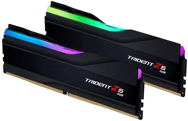 Alt view image 4 of 5 - G.SKILL Trident Z5 RGB Series 32GB (2 x 16GB) 288-Pin PC RAM DDR5 6000 (PC5 48000) Desktop Memory Model F5-6000J3238F16GX2-TZ5RK