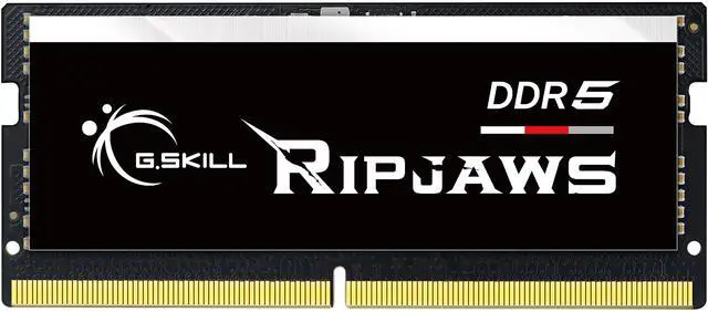 Main image of G.SKILL Ripjaws SO-DIMM 16GB 262-Pin DDR5 SO-DIMM DDR5 4800 (PC4 38400) Laptop Memory Model F5-4800S3434A16GX1-RS
