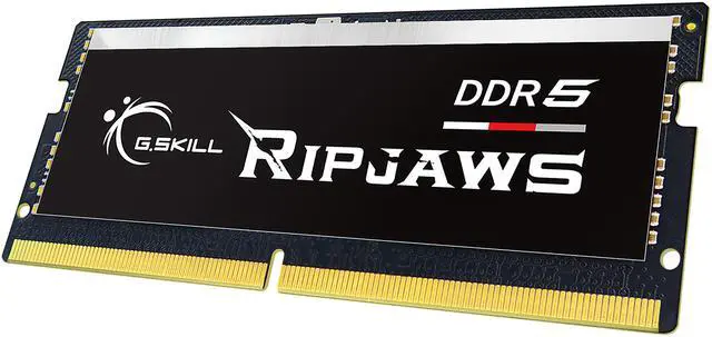 Alt view image 3 of 4 - G.SKILL Ripjaws SO-DIMM 16GB 262-Pin DDR5 SO-DIMM DDR5 4800 (PC4 38400) Laptop Memory Model F5-4800S3434A16GX1-RS