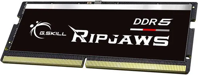 Alt view image 2 of 4 - G.SKILL Ripjaws SO-DIMM 16GB 262-Pin DDR5 SO-DIMM DDR5 4800 (PC4 38400) Laptop Memory Model F5-4800S3434A16GX1-RS