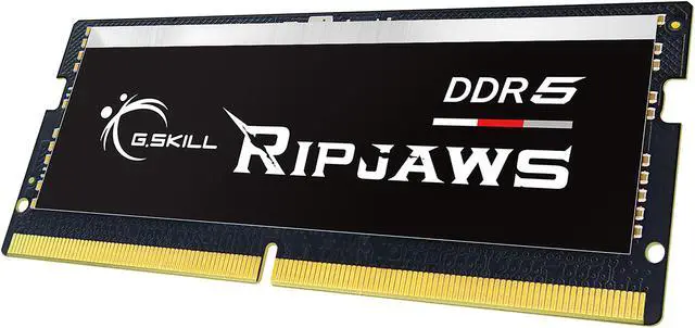 Alt view image 3 of 4 - G.SKILL Ripjaws SO-DIMM 32GB 262-Pin DDR5 SO-DIMM DDR5 4800 (PC4 38400) Laptop Memory Model F5-4800S4039A32GX1-RS