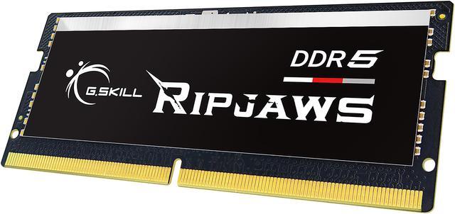 Alt view image 3 of 4 - G.SKILL Ripjaws SO-DIMM 48GB 262-Pin DDR5 SO-DIMM DDR5 5600 (PC5 44800) Laptop Memory Model F5-5600S4645A48GX1-RS