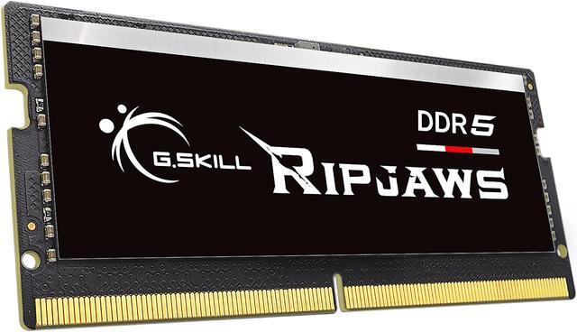 Alt view image 4 of 4 - G.SKILL Ripjaws SO-DIMM 48GB 262-Pin DDR5 SO-DIMM DDR5 5600 (PC5 44800) Laptop Memory Model F5-5600S4645A48GX1-RS