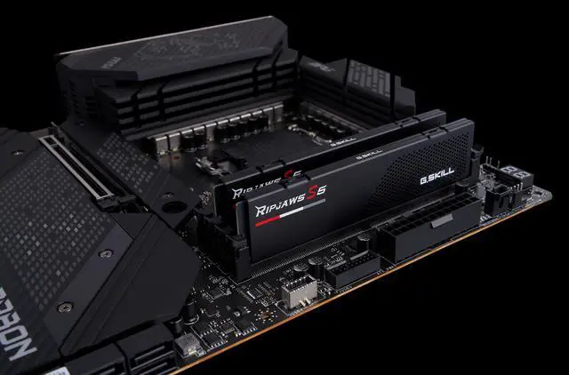 Alt view image 3 of 3 - G.SKILL Ripjaws S5 Series 32GB (2 x 16GB) 288-Pin PC RAM DDR5 5600 Desktop Memory Model F5-5600J2834F16GX2-RS5K