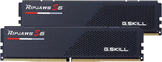 Alt view image 2 of 3 - G.SKILL Ripjaws S5 Series 64GB (2 x 32GB) 288-Pin PC RAM DDR5 5600 Desktop Memory Model F5-5600J2834F32GX2-RS5K