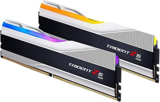 Alt view image 3 of 6 - G.SKILL Trident Z5 RGB Series 64GB (2 x 32GB) 288-Pin PC RAM DDR5 6000 (PC5 48000) Desktop Memory Model F5-6000J3238G32GX2-TZ5RS
