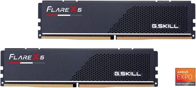 Alt view image 2 of 4 - G.SKILL Flare X5 series AMD EXPO 32GB (2 x 16GB) 288-Pin PC RAM DDR5 5600 (PC5 44800) Desktop Memory Model F5-5600J3636C16GX2-FX5