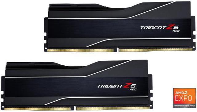 Alt view image 3 of 5 - G.SKILL Trident Z5 Neo Series AMD EXPO 32GB (2 x 16GB) 288-Pin PC RAM DDR5 6000 (PC5 48000) Desktop memory Model F5-6000J3038F16GX2-TZ5N
