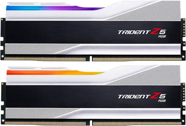 Alt view image 3 of 6 - G.SKILL Trident Z5 RGB Series 64GB (2 x 32GB) 288-Pin PC RAM DDR5 6400 (PC5 51200) Desktop Memory Model F5-6400J3239G32GX2-TZ5RS