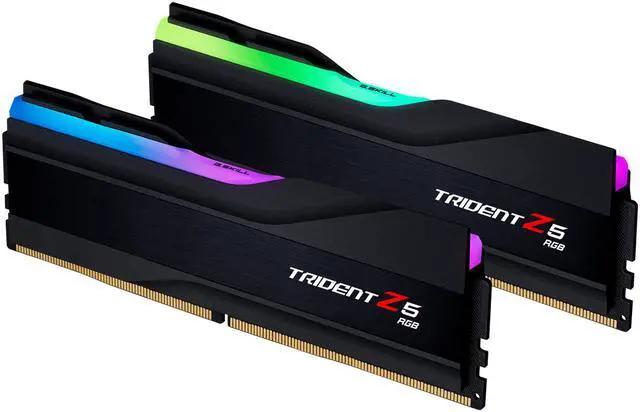 Alt view image 3 of 5 - G.SKILL Trident Z5 RGB Series 32GB (2 x 16GB) 288-Pin PC RAM DDR5-8000 (PC5-64000) desktop memory Model F5-8000J3848H16GX2-TZ5RK