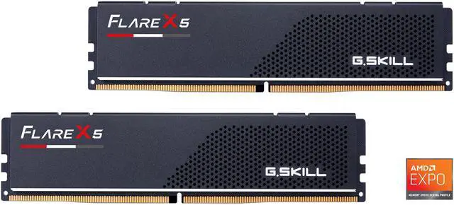 Alt view image 2 of 4 - G.SKILL Flare X5 32GB (2 x 16GB) 288-Pin PC RAM DDR5 6000 (PC5 48000) Desktop Memory Model F5-6000J3038F16GX2-FX5