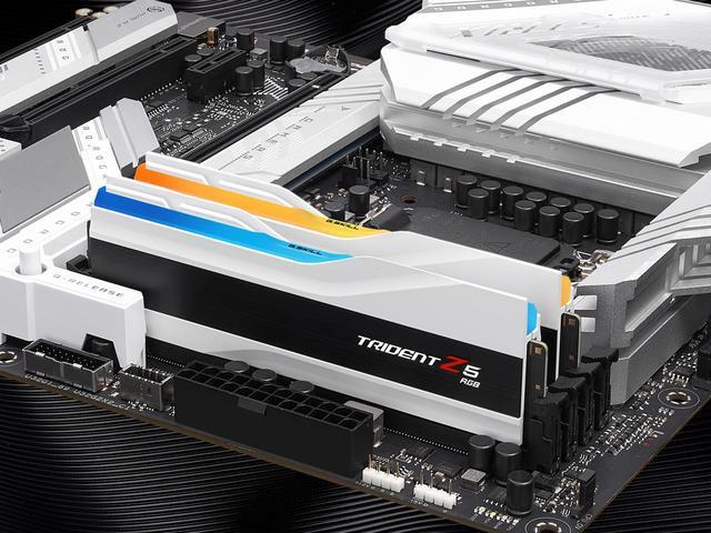 Alt view image 4 of 5 - G.SKILL Trident Z5 RGB Series 48GB (2 x 24GB) 288-Pin PC RAM DDR5 8400 (PC5 67200) Desktop Memory Model F5-8400J4052G24GX2-TZ5RW