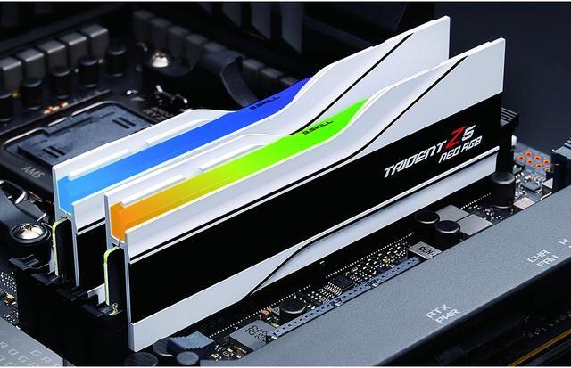 Alt view image 4 of 5 - G.SKILL Trident Z5 Neo RGB Series 64GB (2 x 32GB) 288-Pin PC RAM DDR5 6000 (PC5 48000) Desktop Memory Model F5-6000J2836G32GX2-TZ5NRW