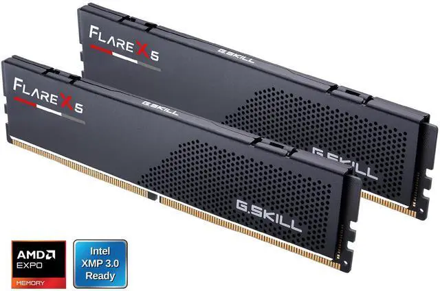 Alt view image 3 of 5 - G.SKILL Flare X5 48GB (2 x 24GB) 288-Pin PC RAM DDR5 5200 (PC5 41600) Desktop Memory Model F5-5200J4040A24GX2-FX5